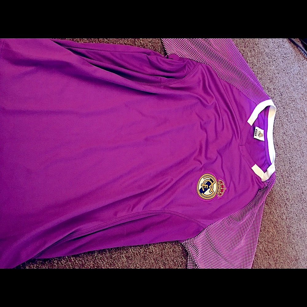 Real Madrid soccer jersey